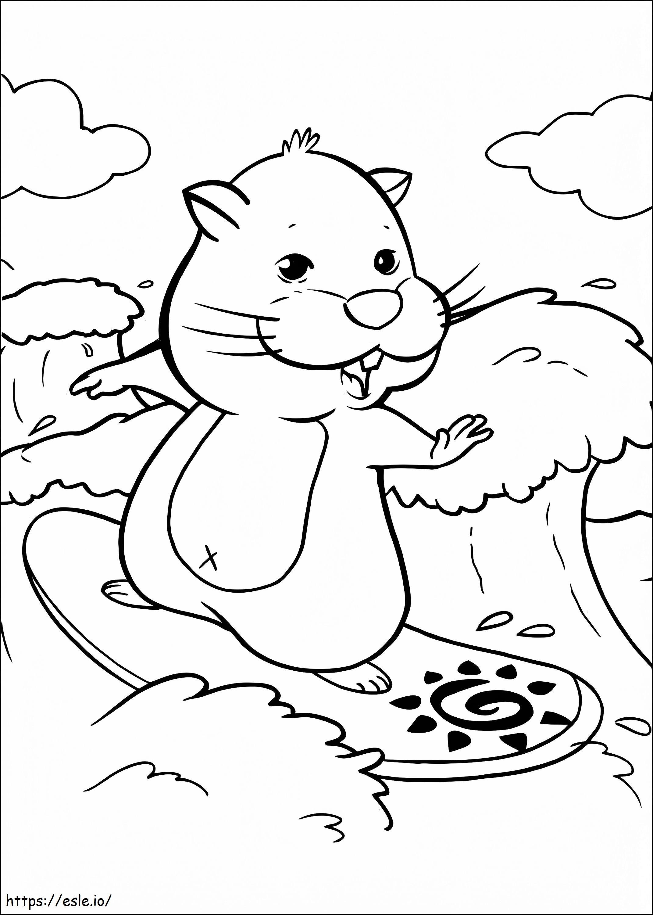 Zhu Zhu Animale de companie 4 - Desen pentru colorat