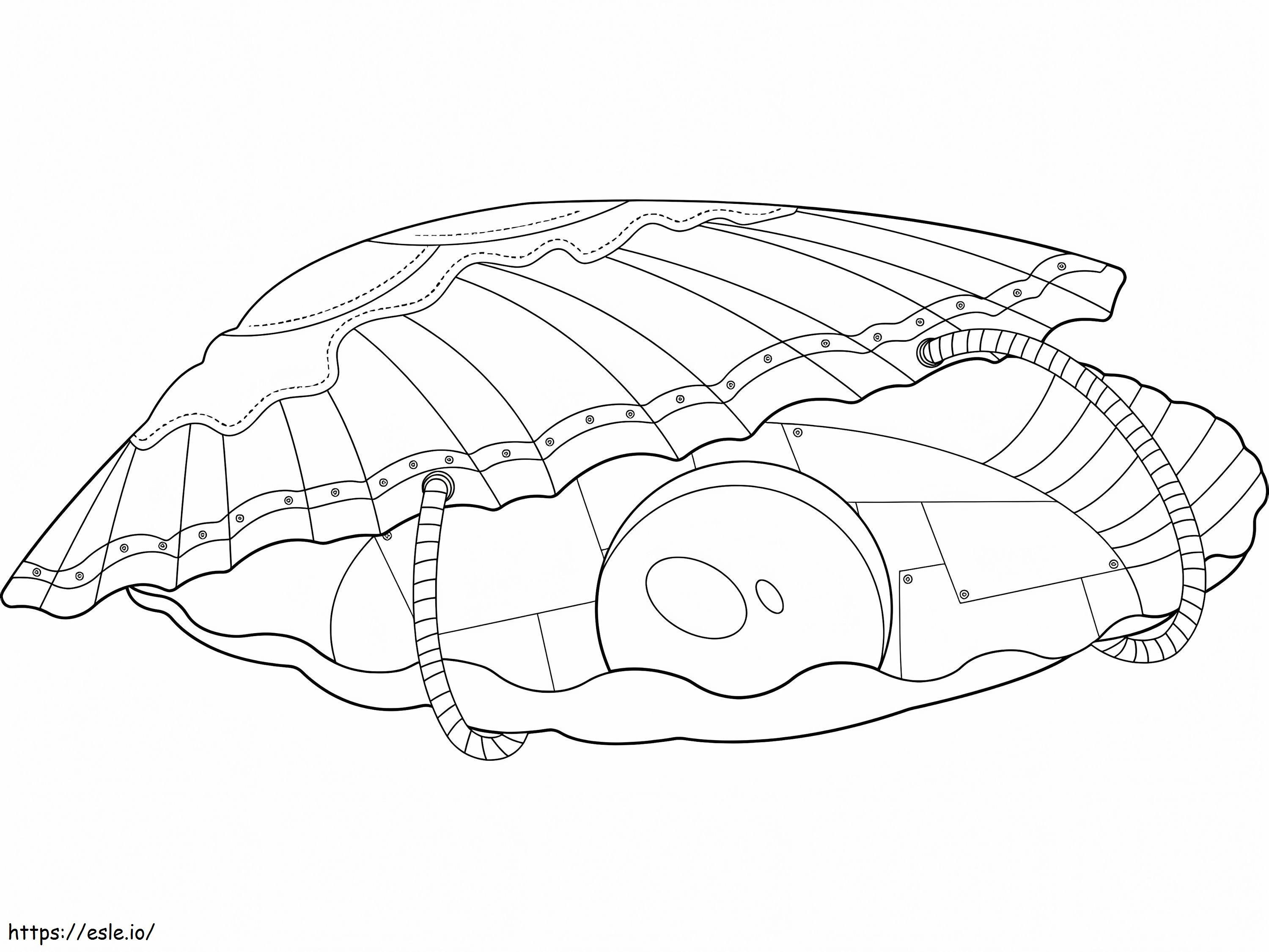 1597968541 Steampunk Oyster coloring page
