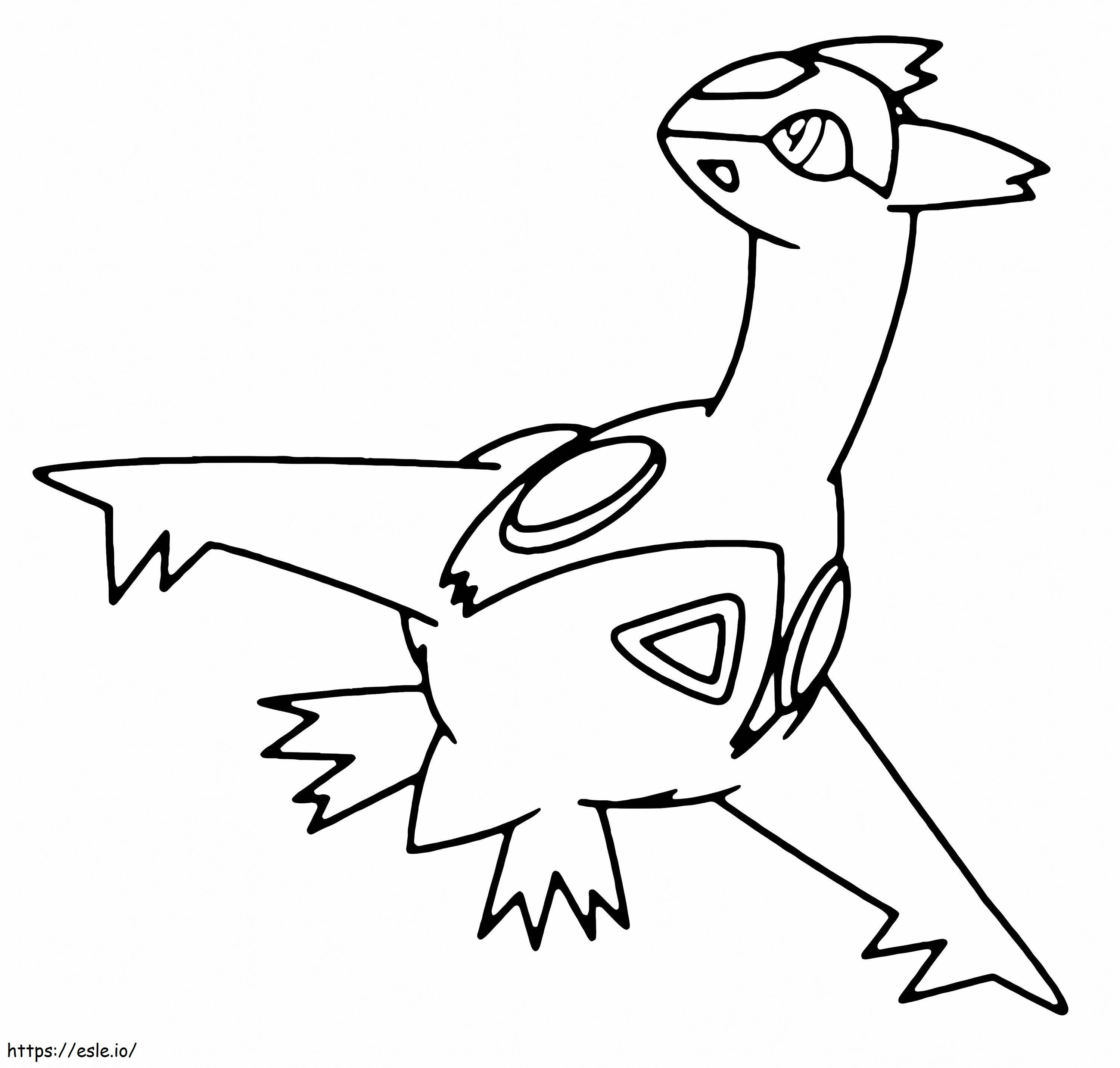 Druckbares Latias-Pokémon ausmalbilder