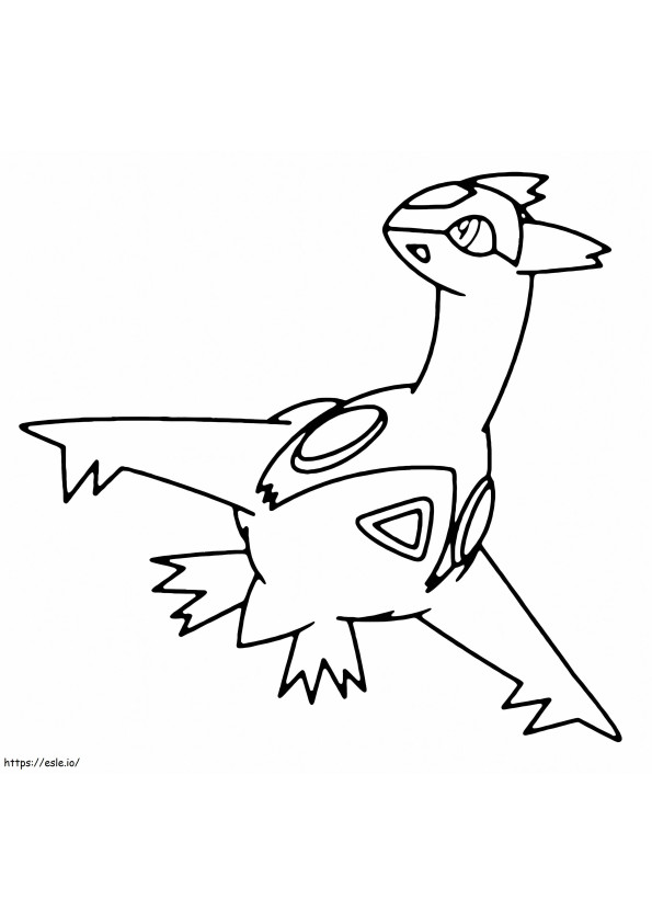 Coloriage Pokémon Latias imprimable à imprimer dessin