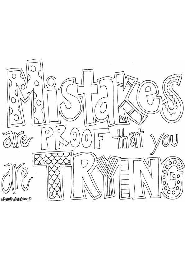 Mistakes Are Proof That You Are Trying