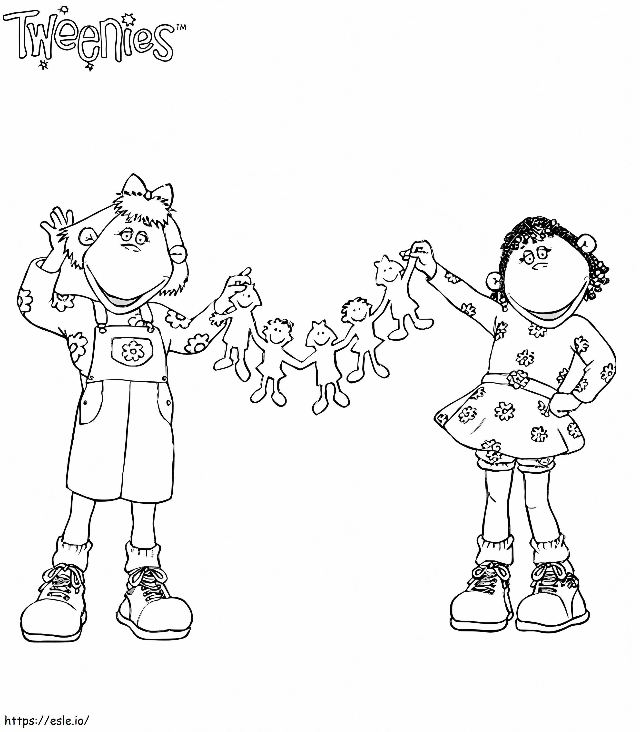 Fizz And Bella coloring page