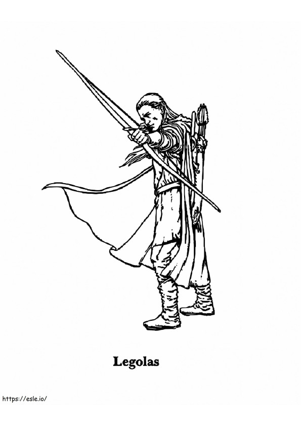 Legolas ausmalbilder