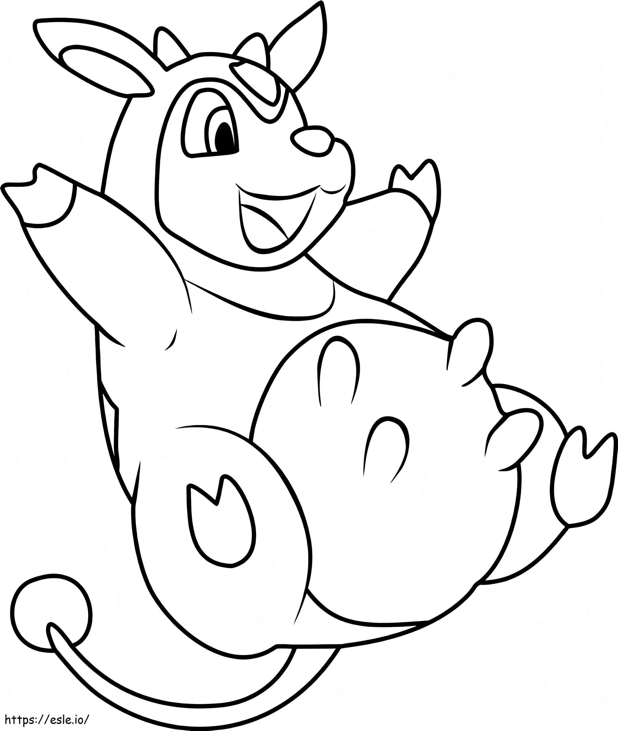 Coloriage Pokemon Miltank à imprimer dessin