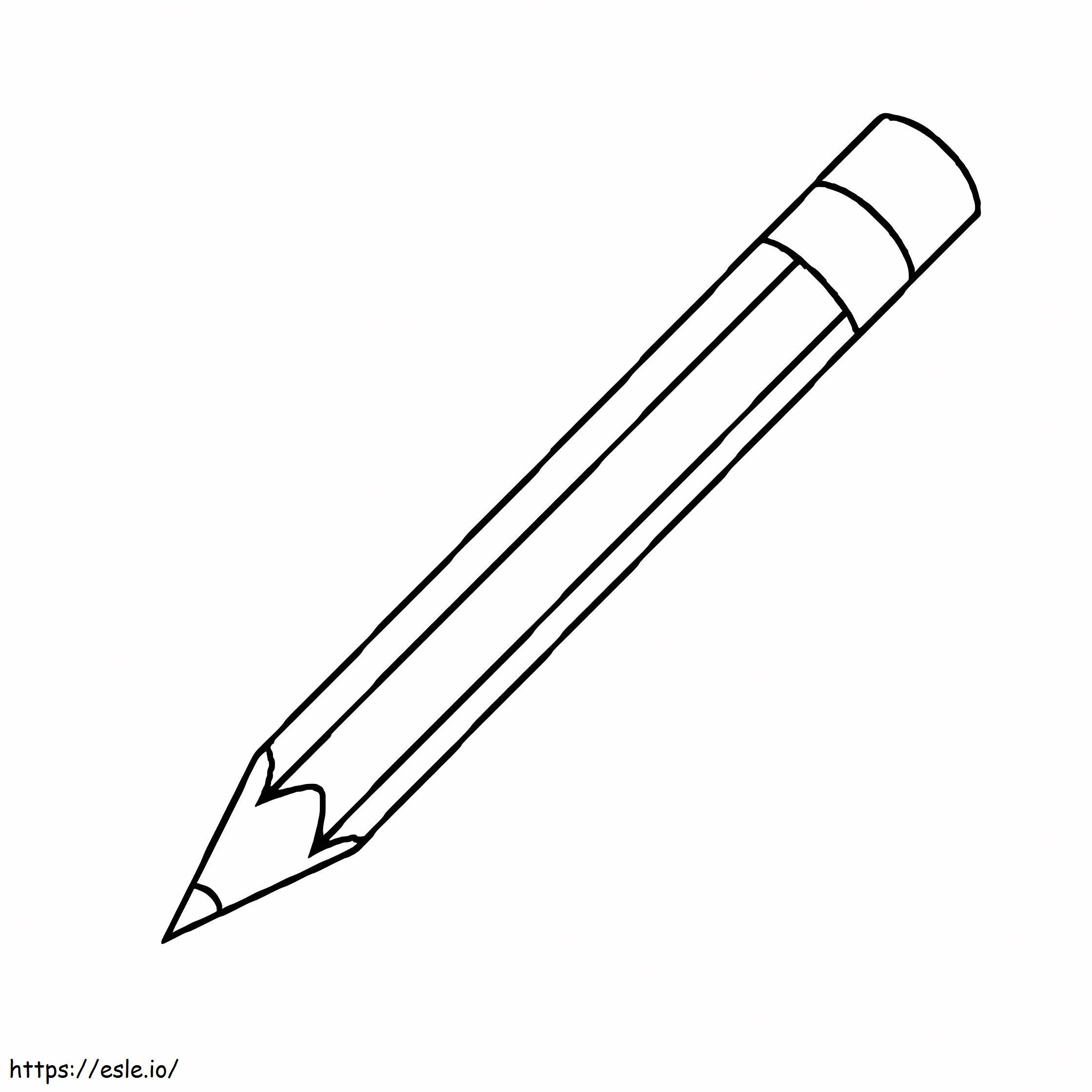 Einfacher Bleistift ausmalbilder