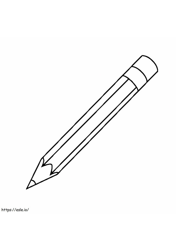 Podstawowy ołówek kolorowanka