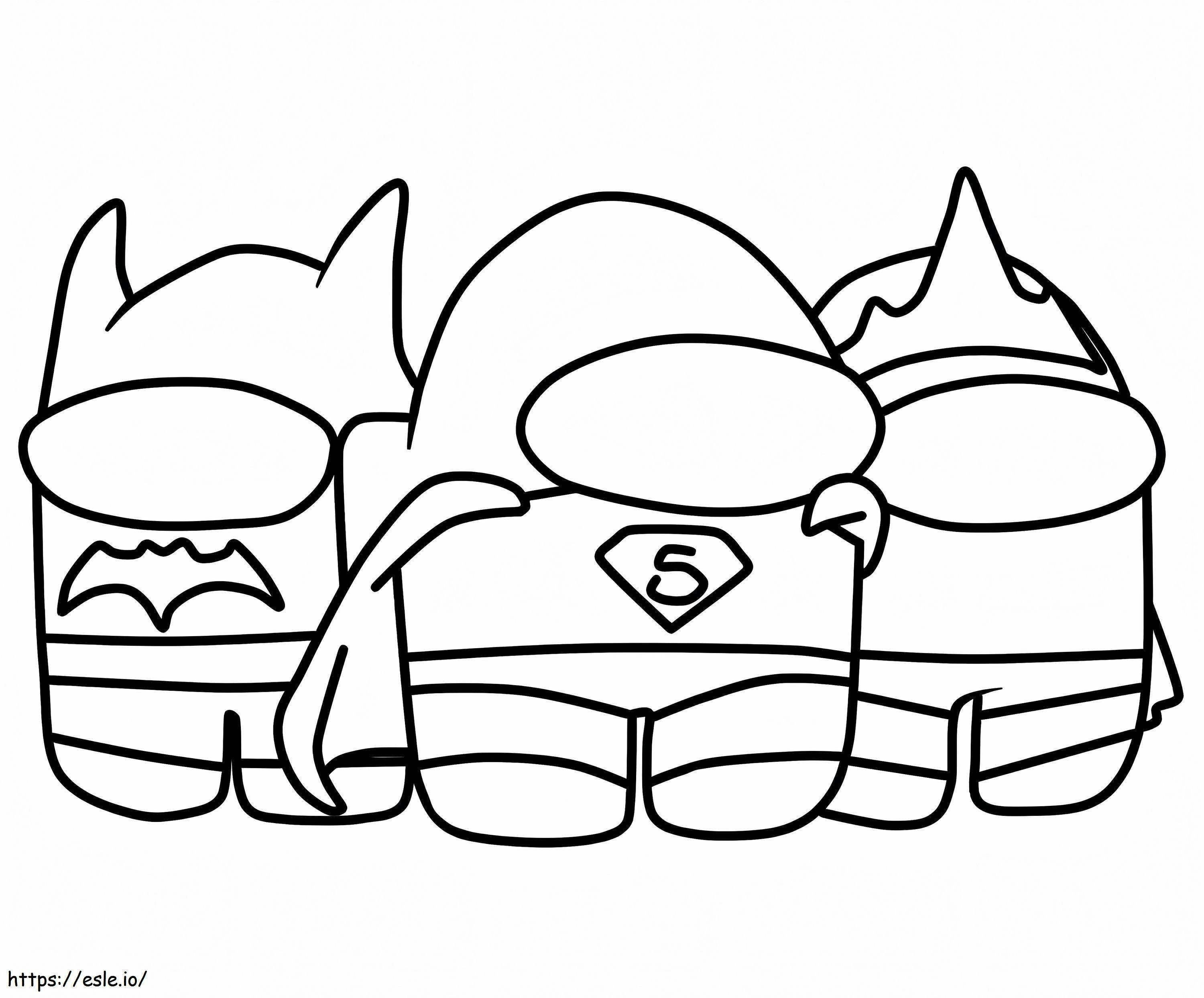 Among Us Funny 1 coloring page