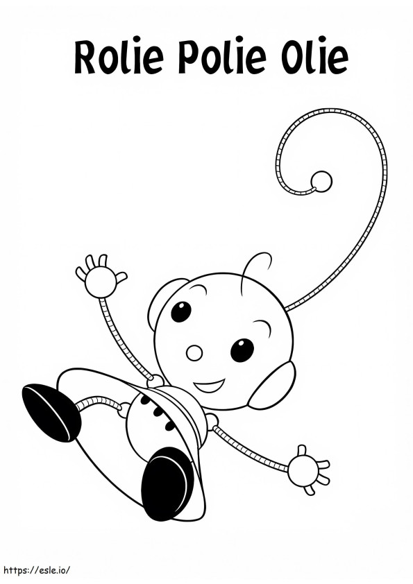 Free Printable Zowie Polie coloring page