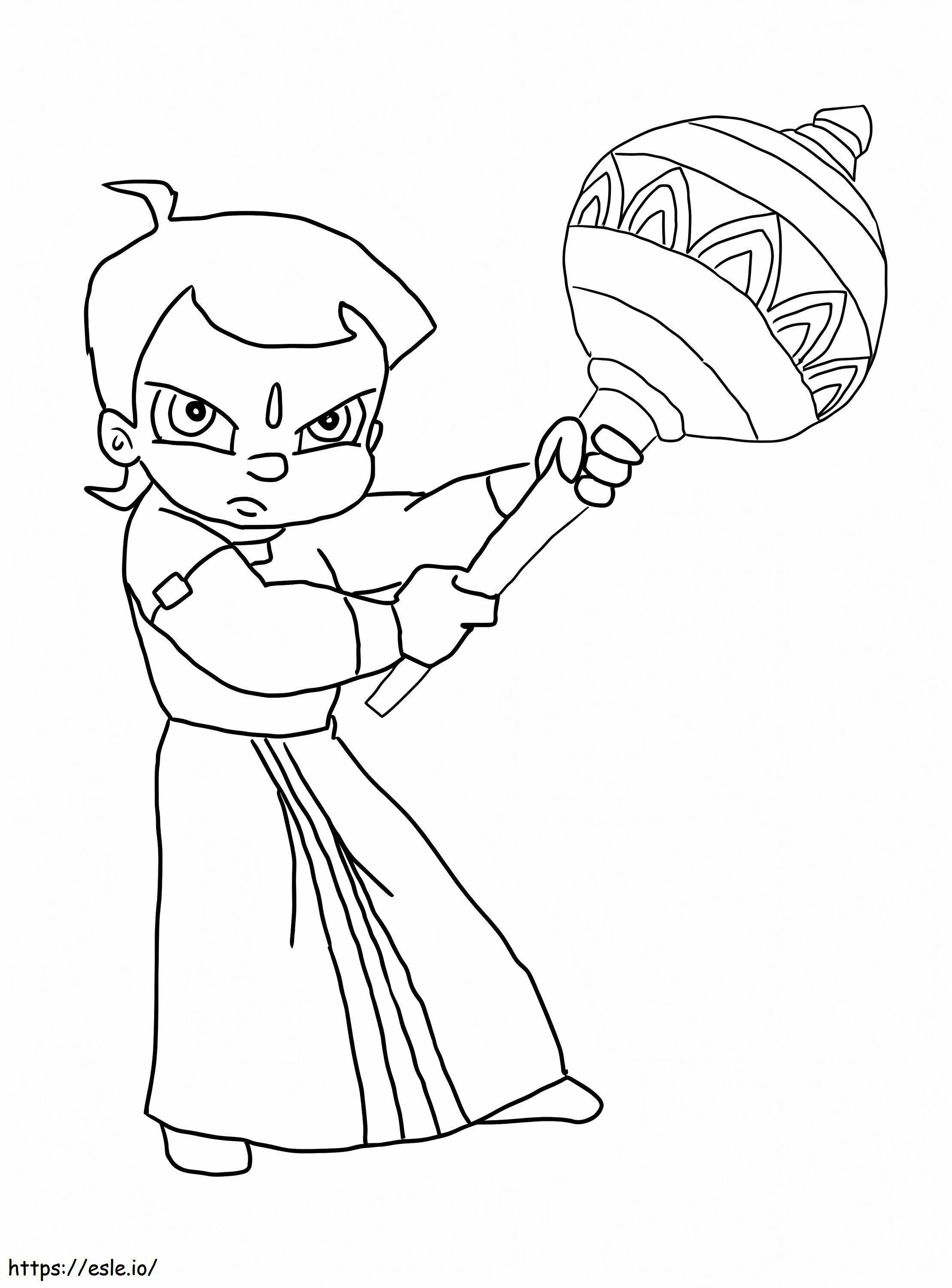 Chhota Bheem i Klątwa Damyaana kolorowanka