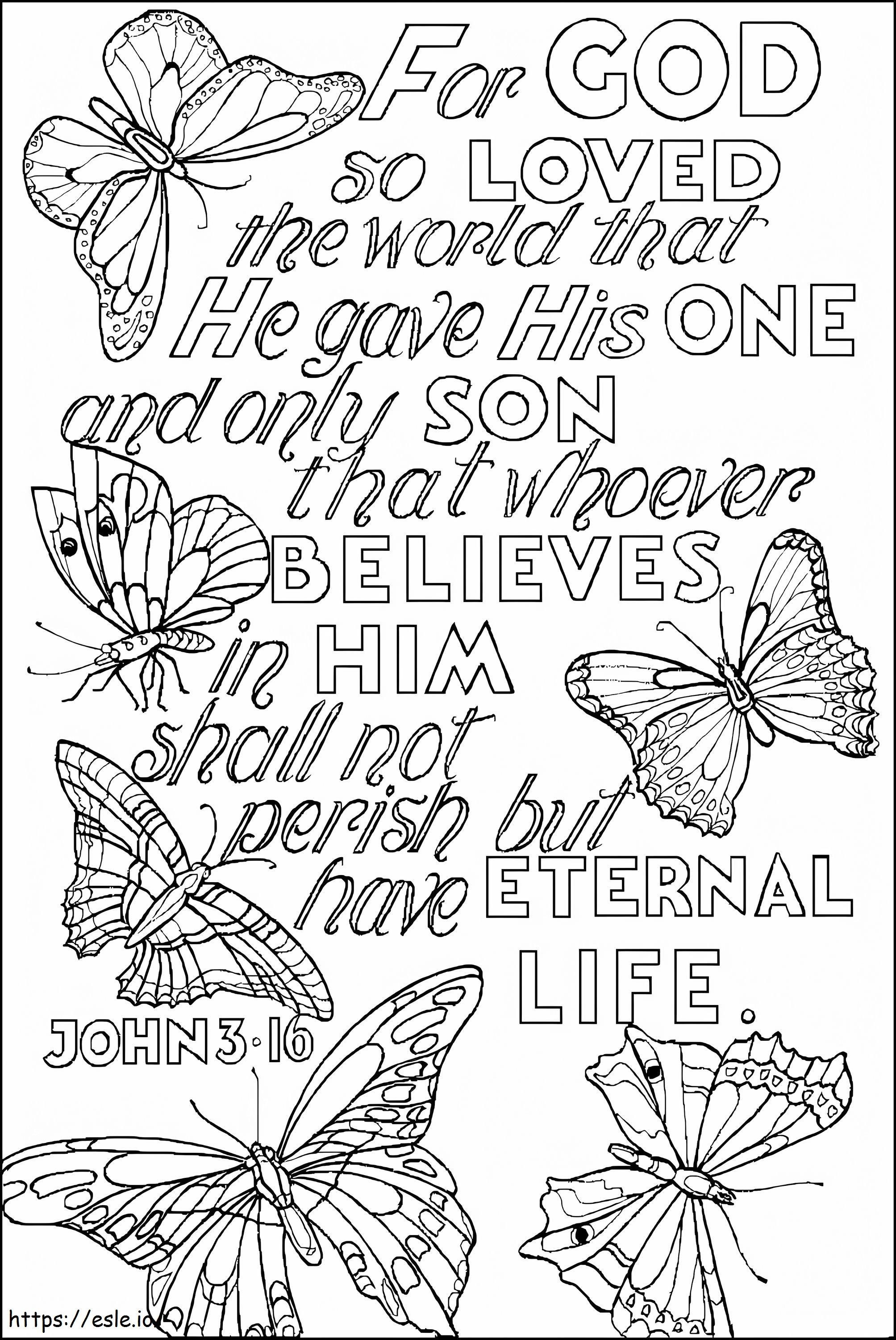 Bible Verse 7 coloring page
