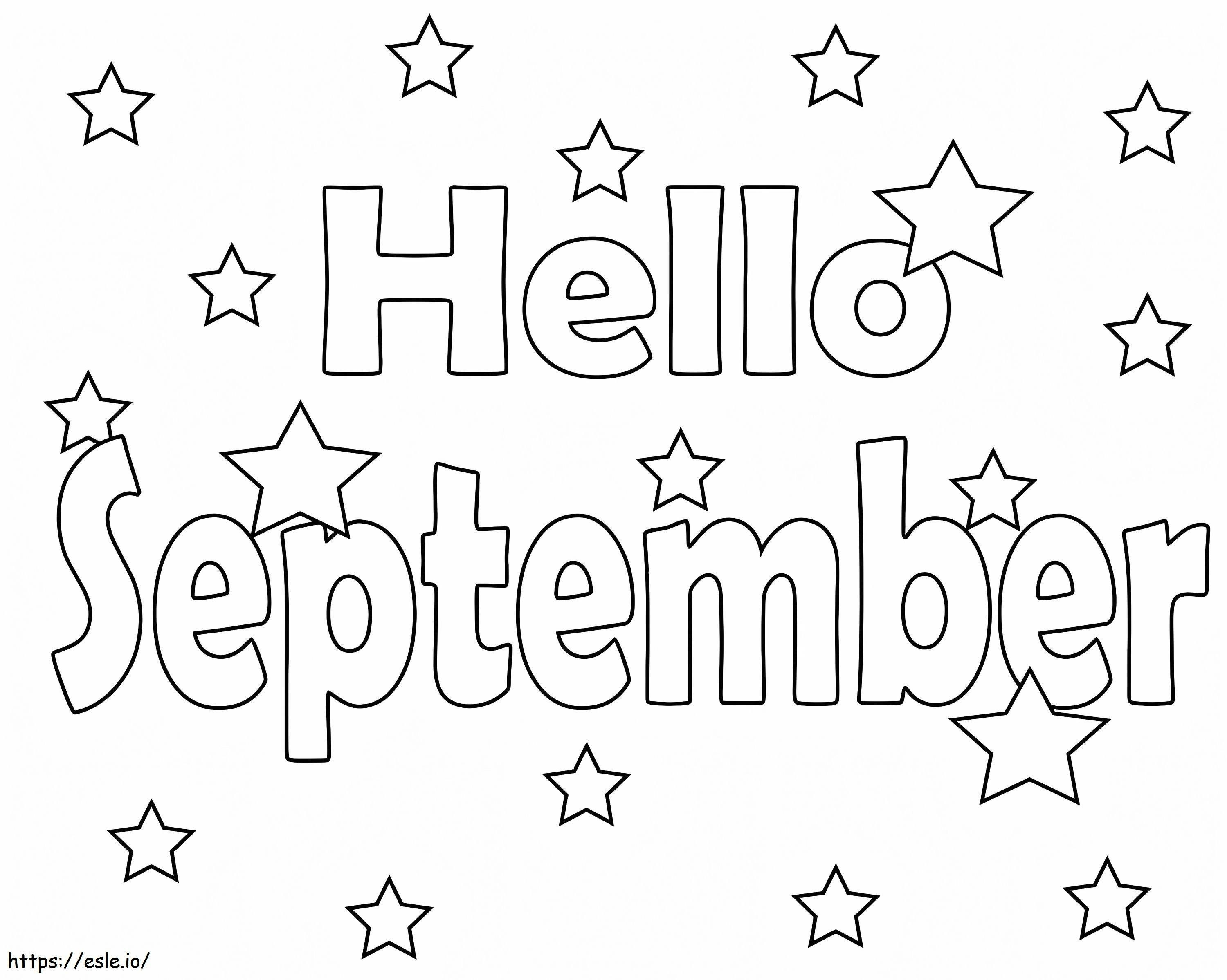 Merhaba Eylül boyama