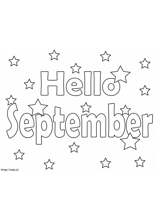 Merhaba Eylül boyama