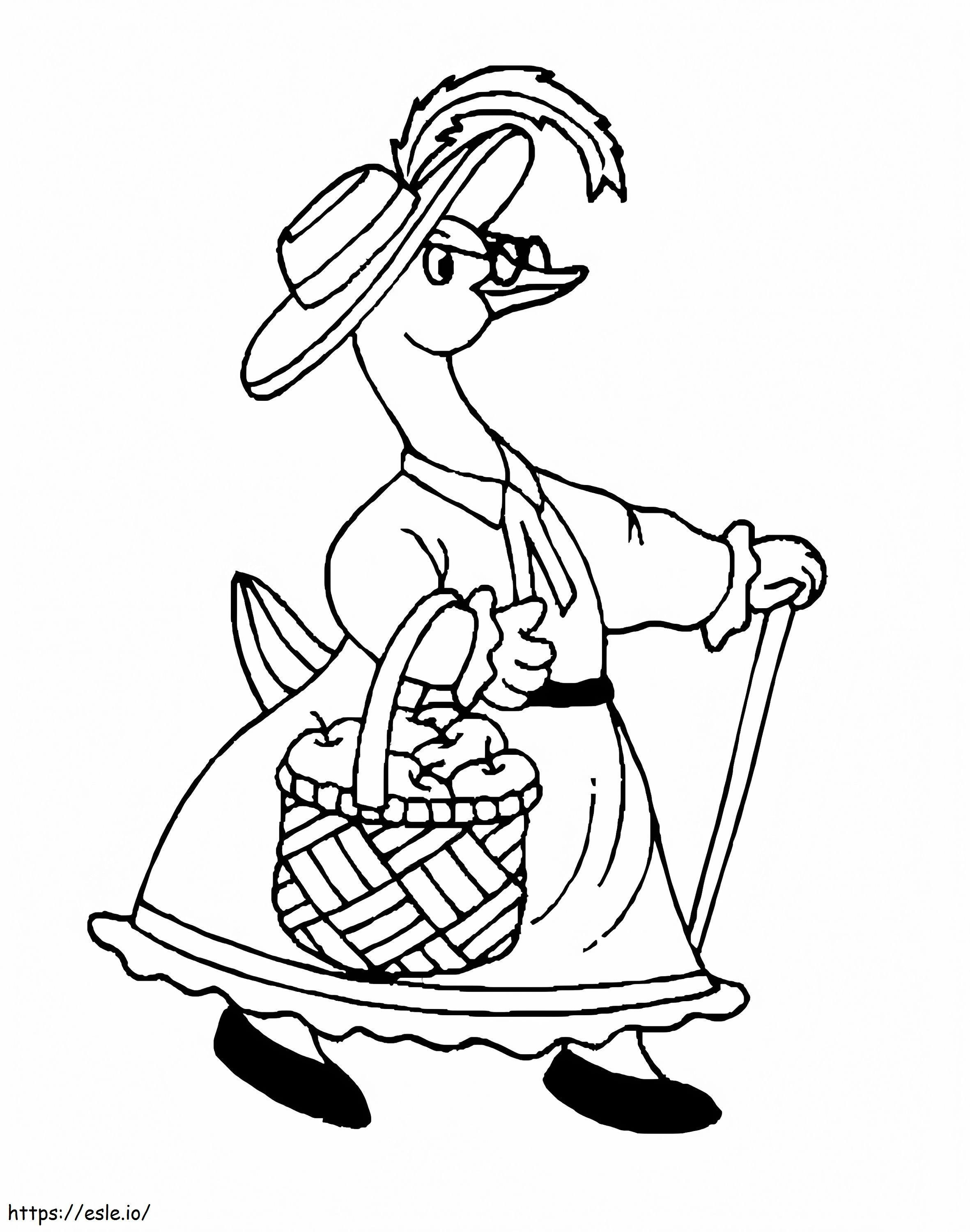 Mother Goose 2 coloring page