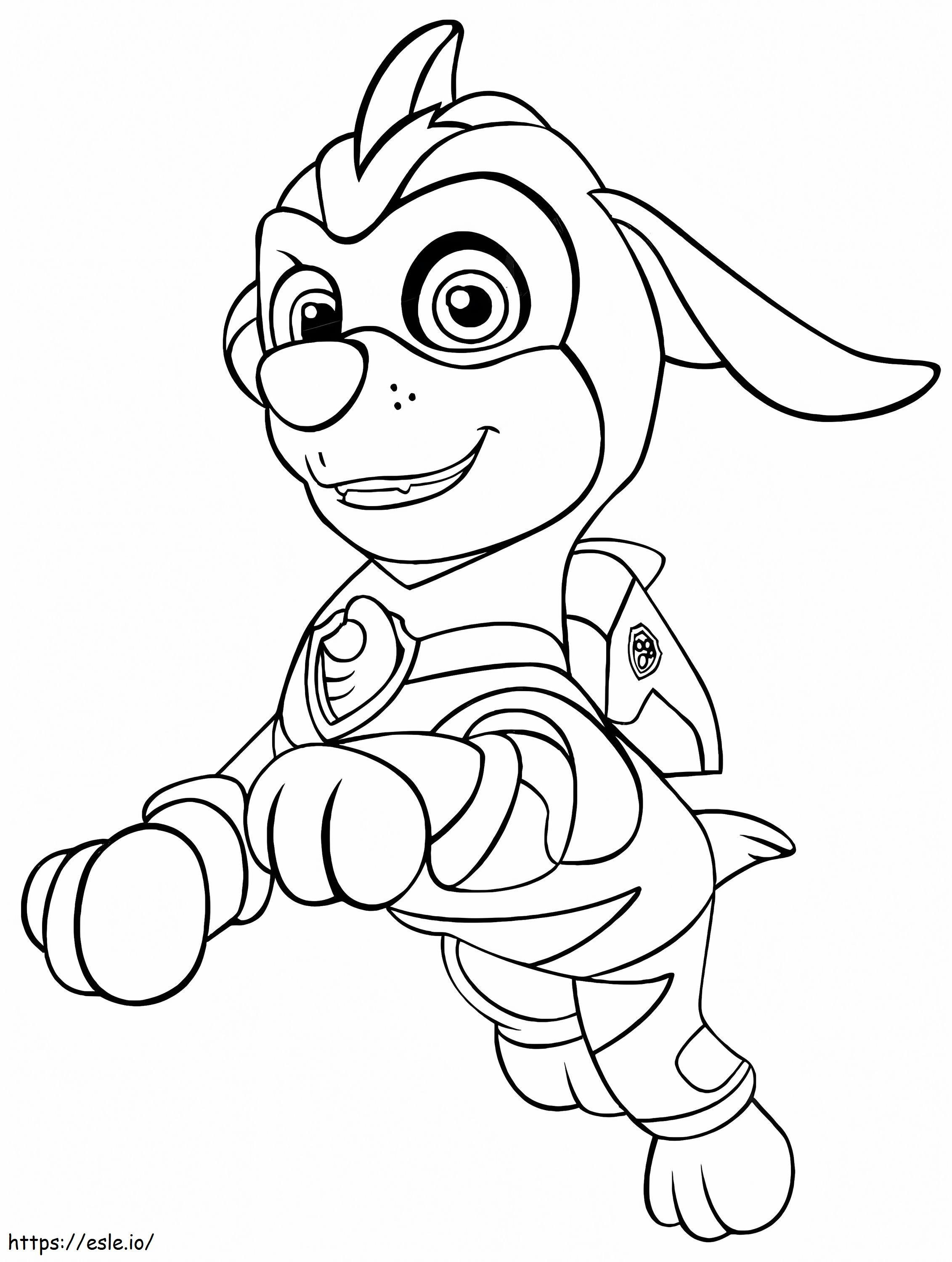 Mighty Pups Zuma coloring page
