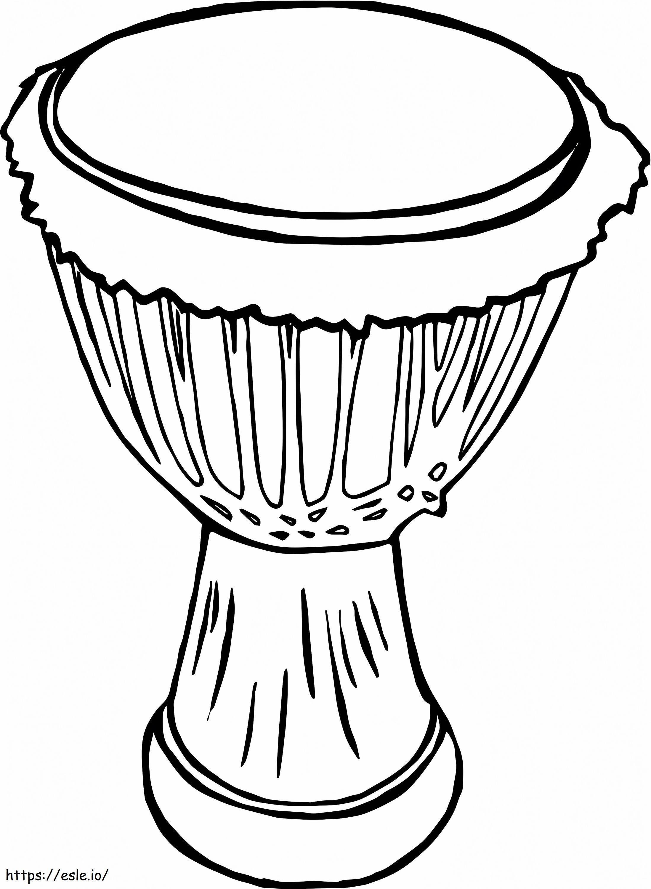 Awesome Horn coloring page