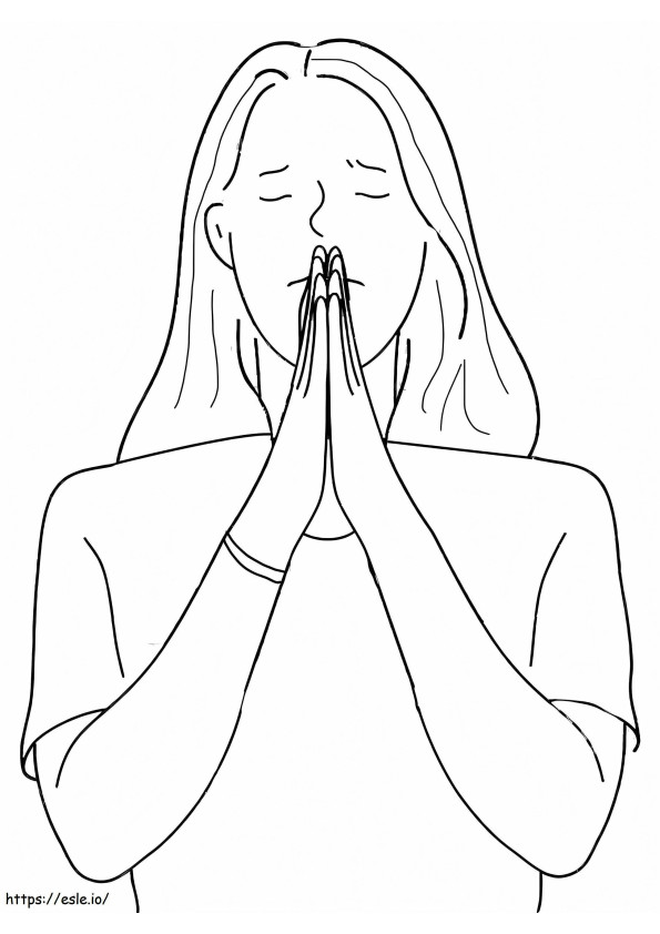 Pray For Forgiveness coloring page