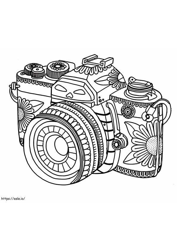 Aranyos Mandala kamera kifestő