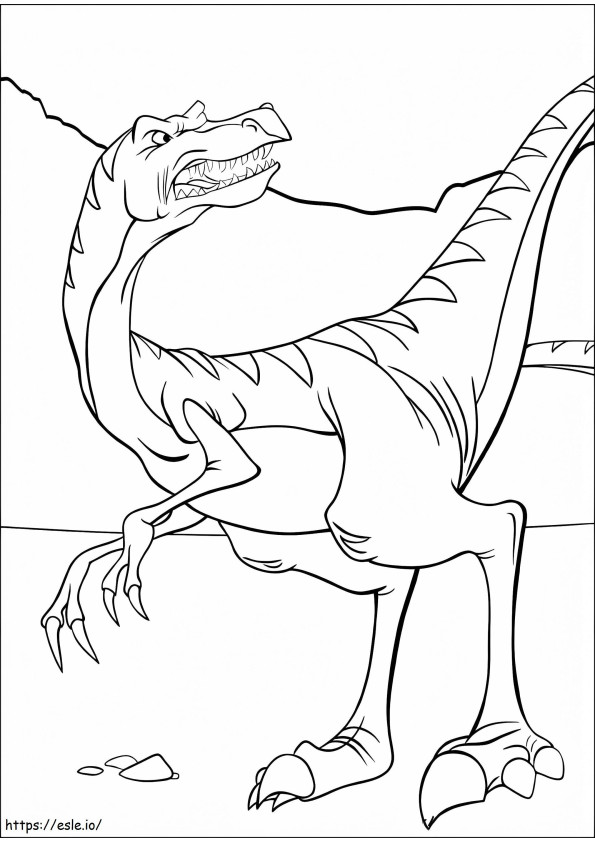 Free Printable Land Before Time coloring page