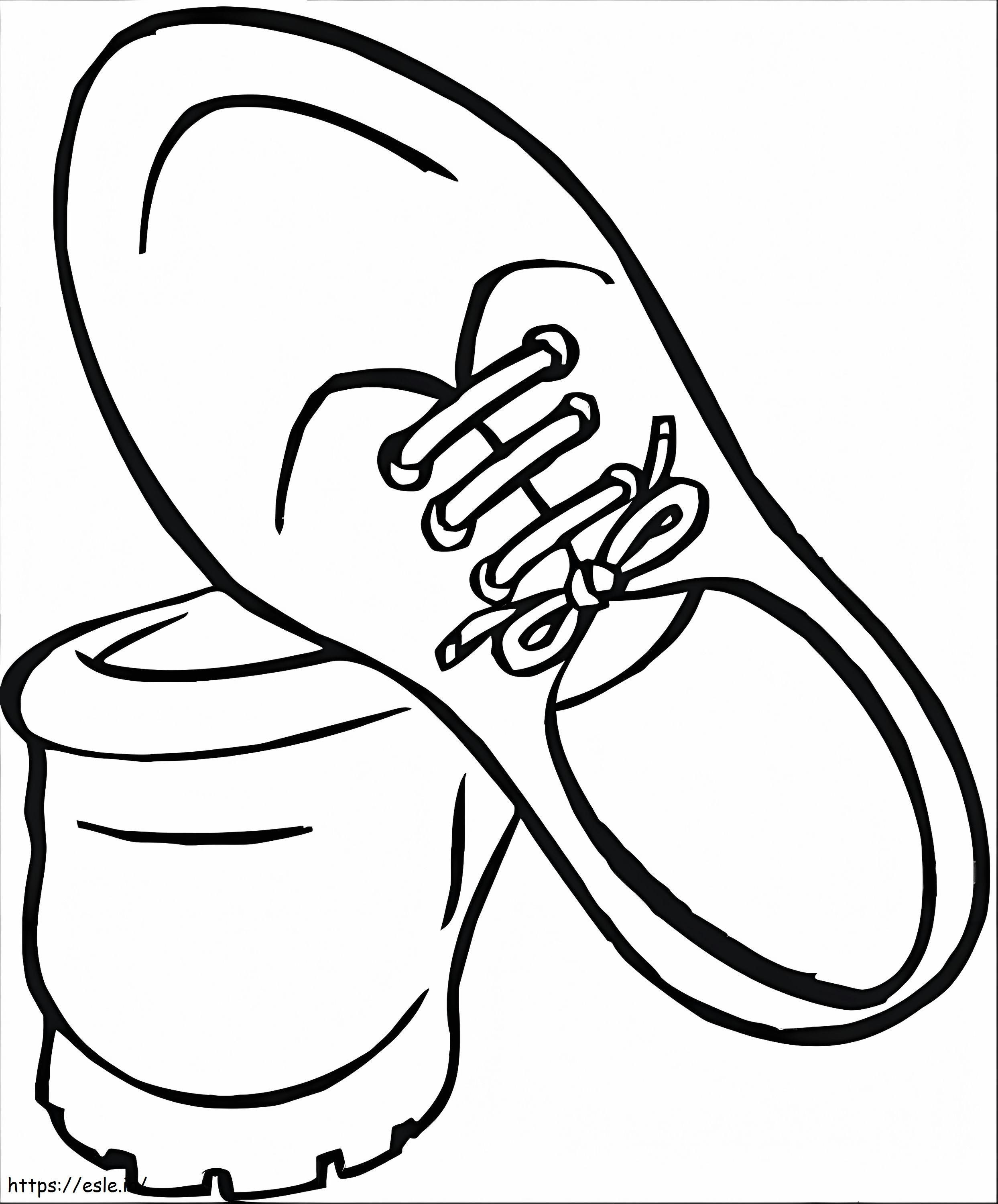 Good Shoes coloring page