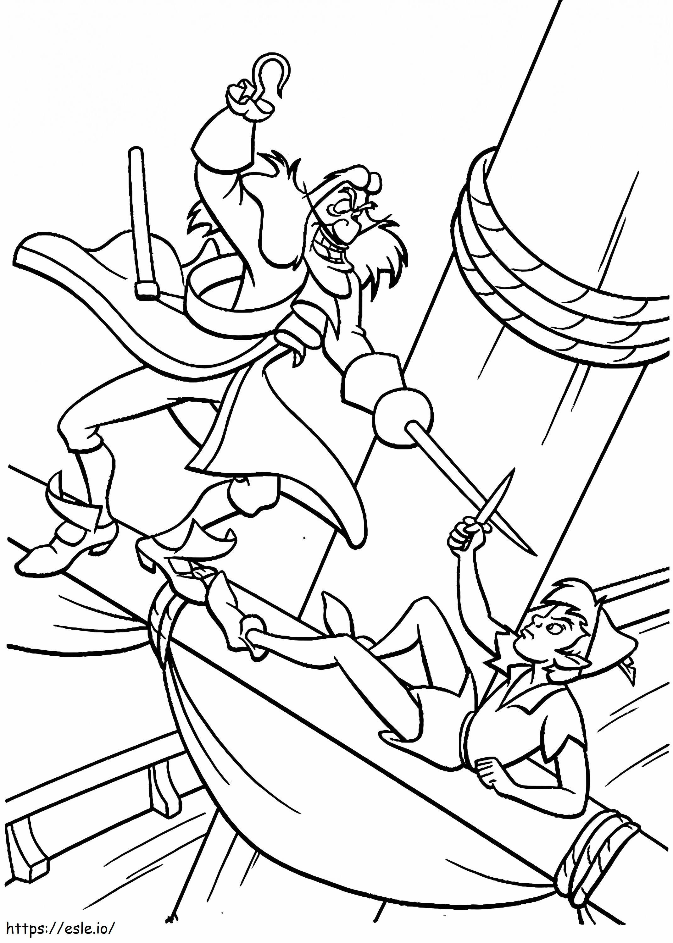 1545726986 Peter Pan Excellent Amusing coloring page