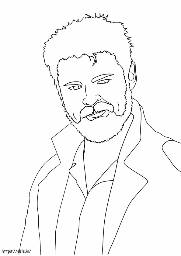 Billy Butcher 1 coloring page