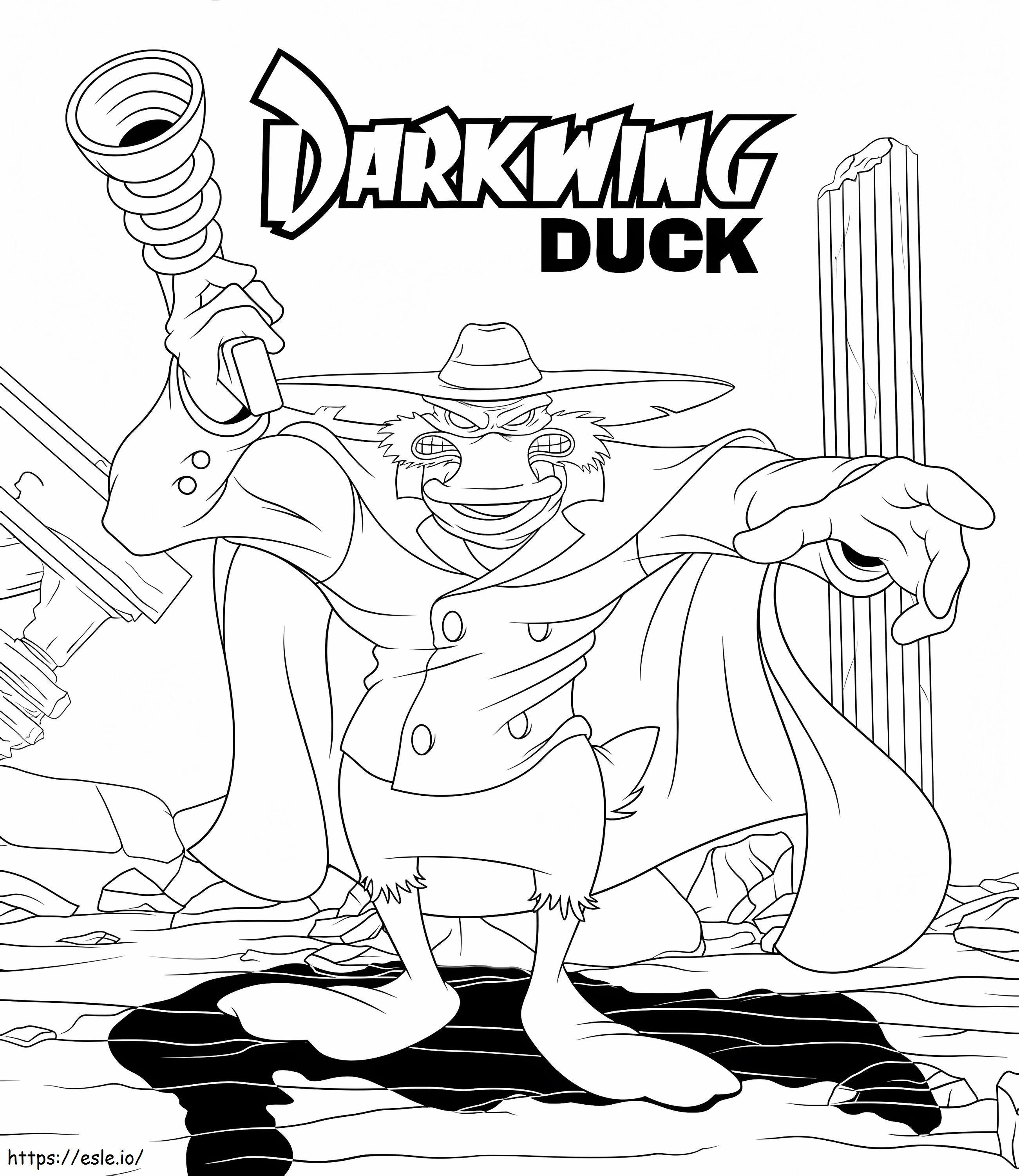 Darkwing-Ente 1 ausmalbilder