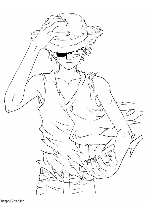 1585211947 804 8046458 Luffy By Minatosama One Piece Pinterest Luffy Coloring coloring page