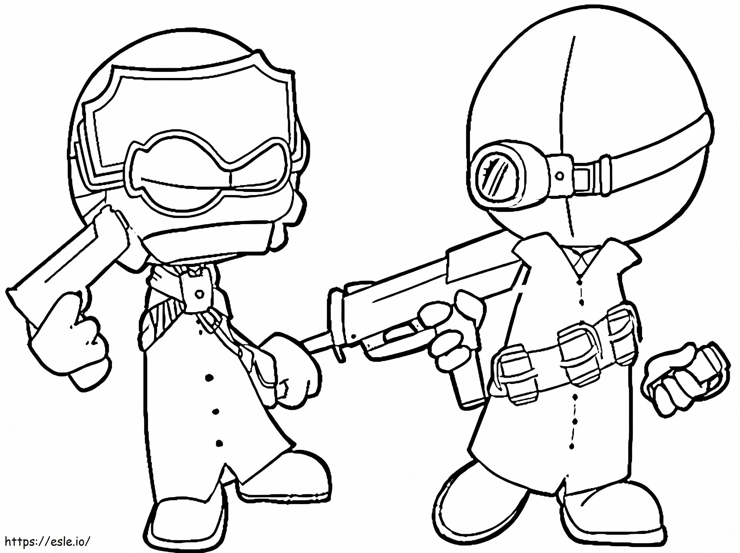 Madness Combat To Color coloring page