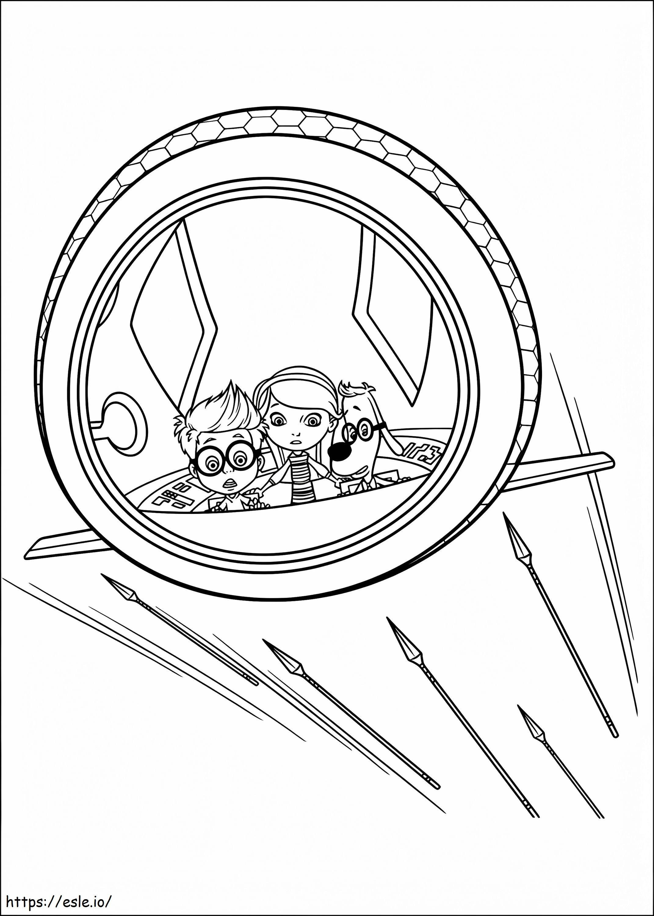 Mr. Peabody And Sherman 7 coloring page