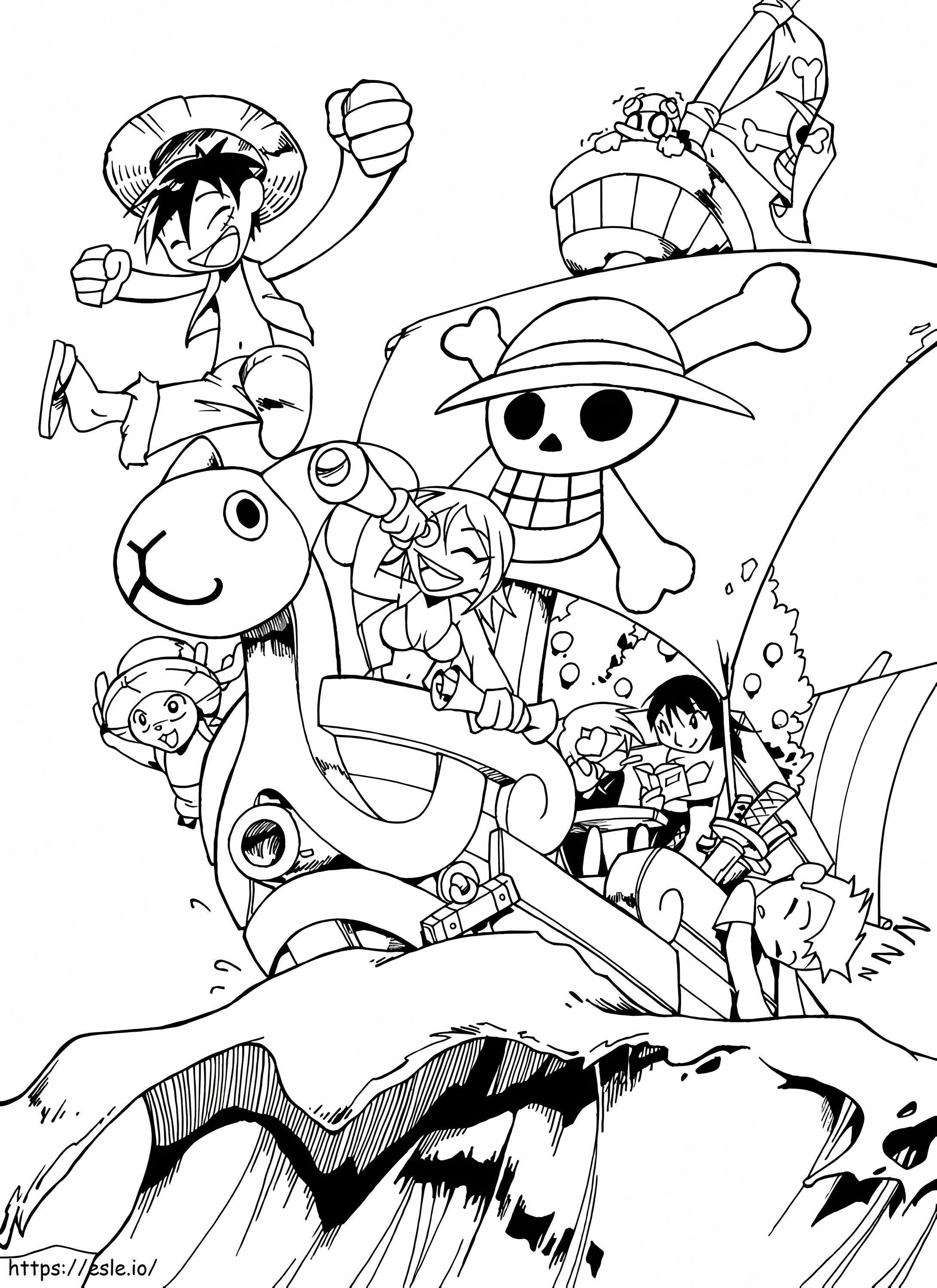 1585557116 For Children One Piece 49120 coloring page