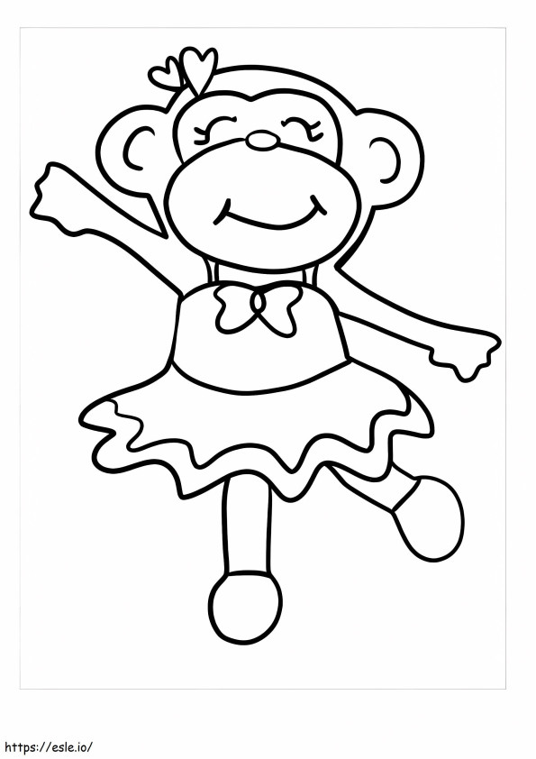 Girl'S Jumpsuit coloring page