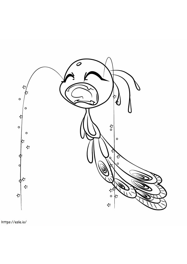 1531453077 Duusu Crying A4 coloring page