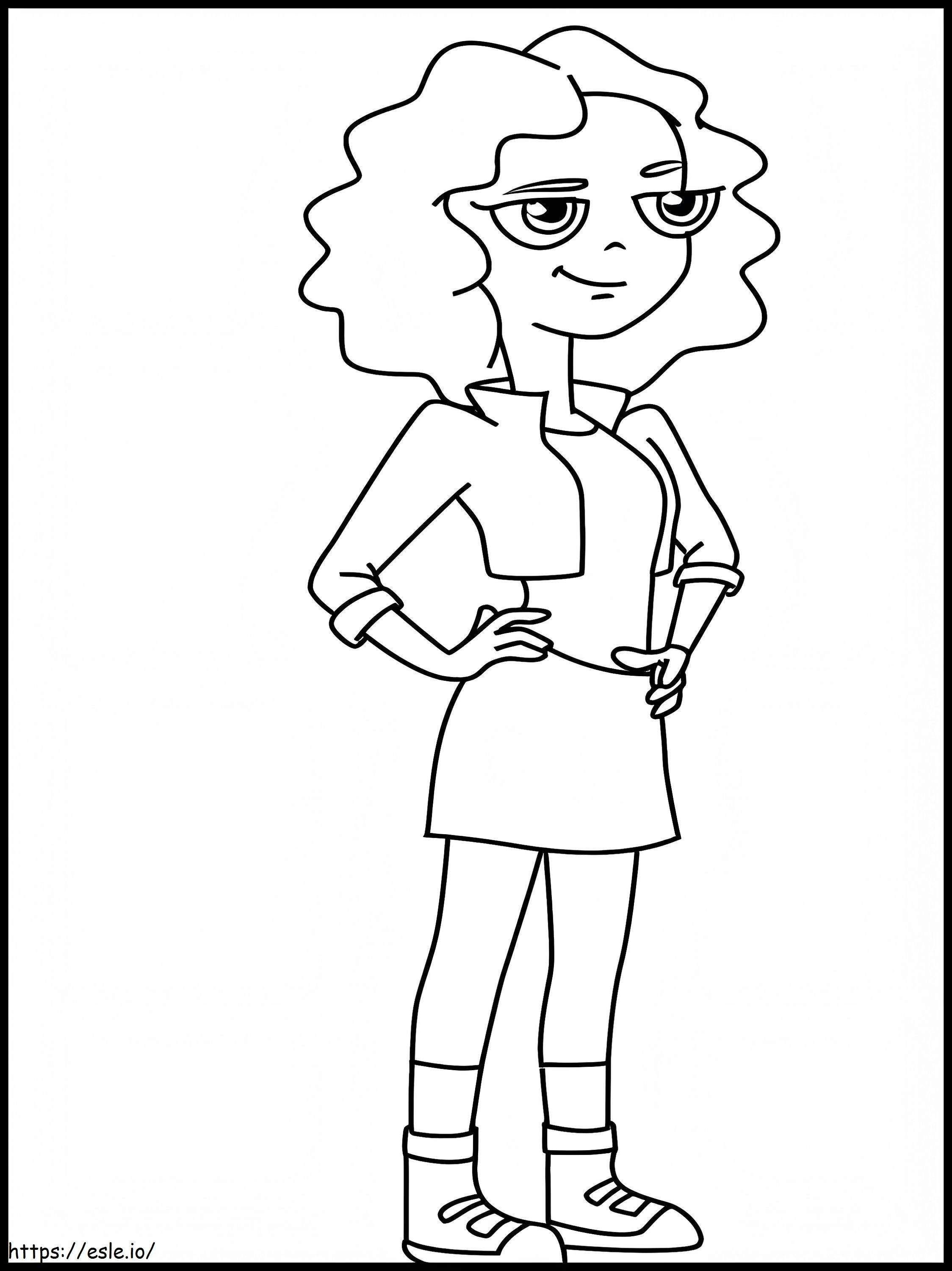 Melissa Chase coloring page