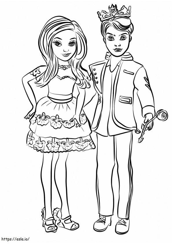 1577760961 Ben And Mal coloring page