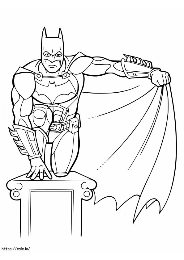 Coloriage Super Batman à imprimer dessin
