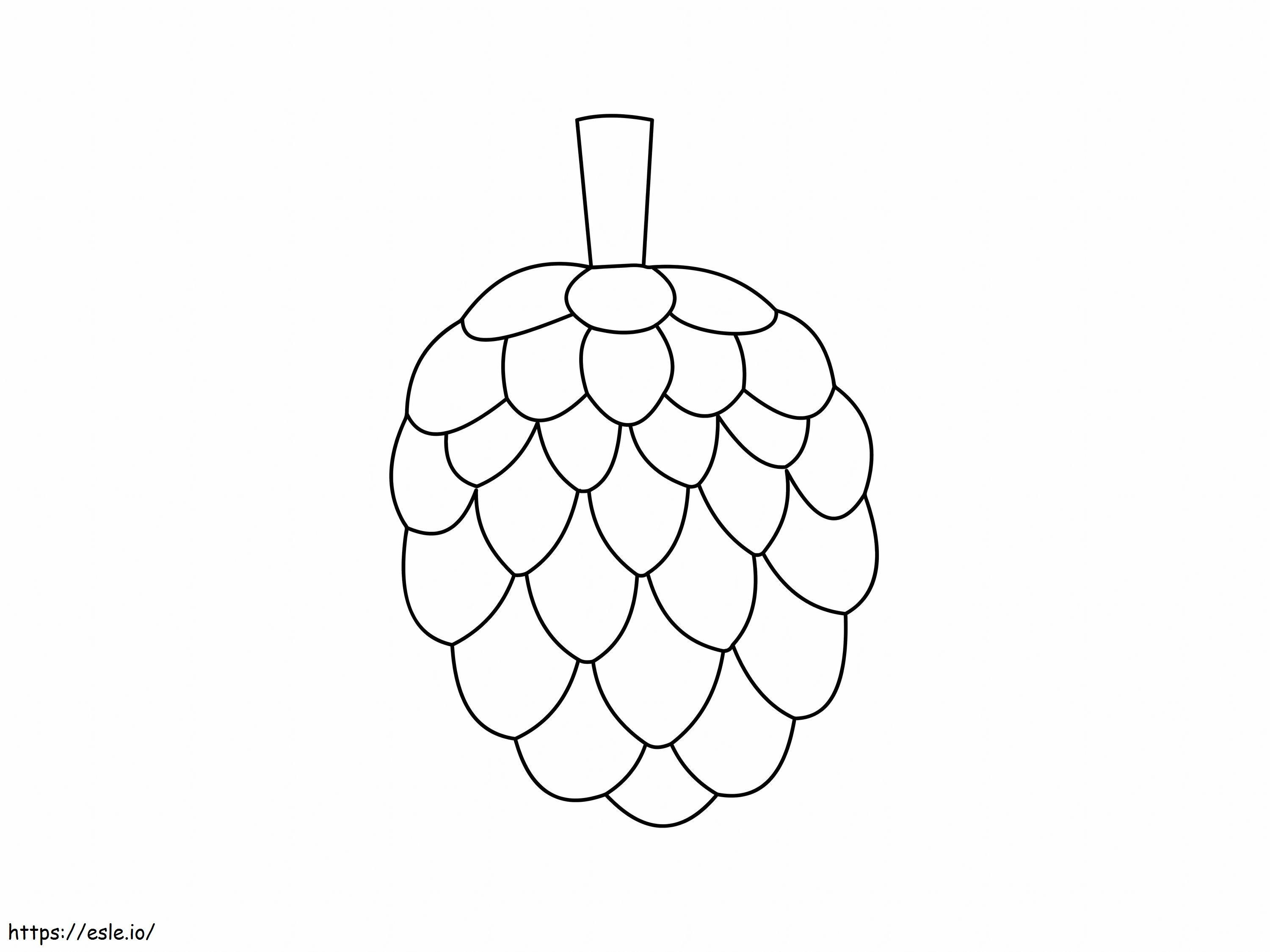 Great Scaled Cherimoya coloring page