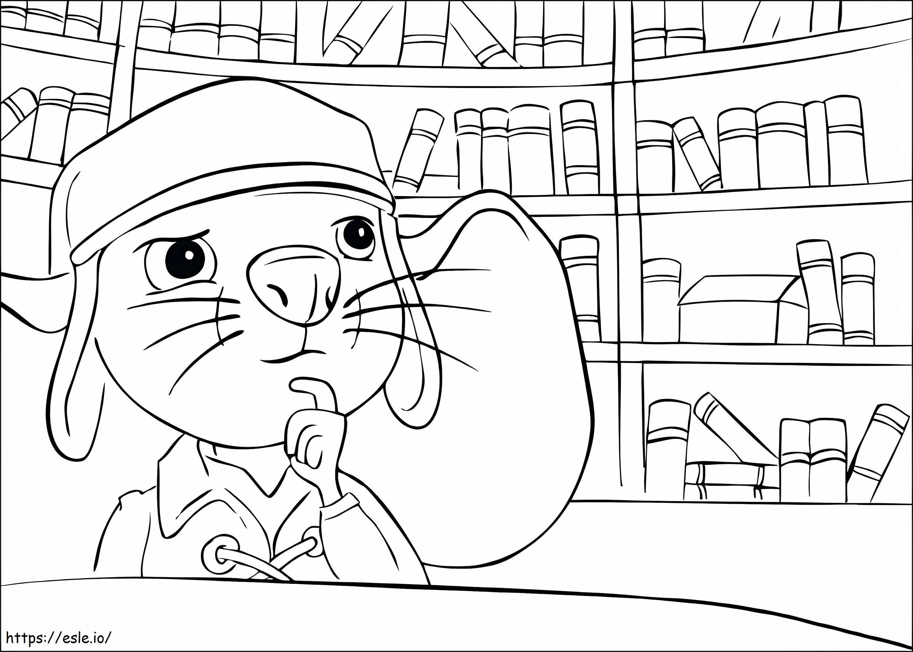 The Tale Of Despereaux 8 coloring page