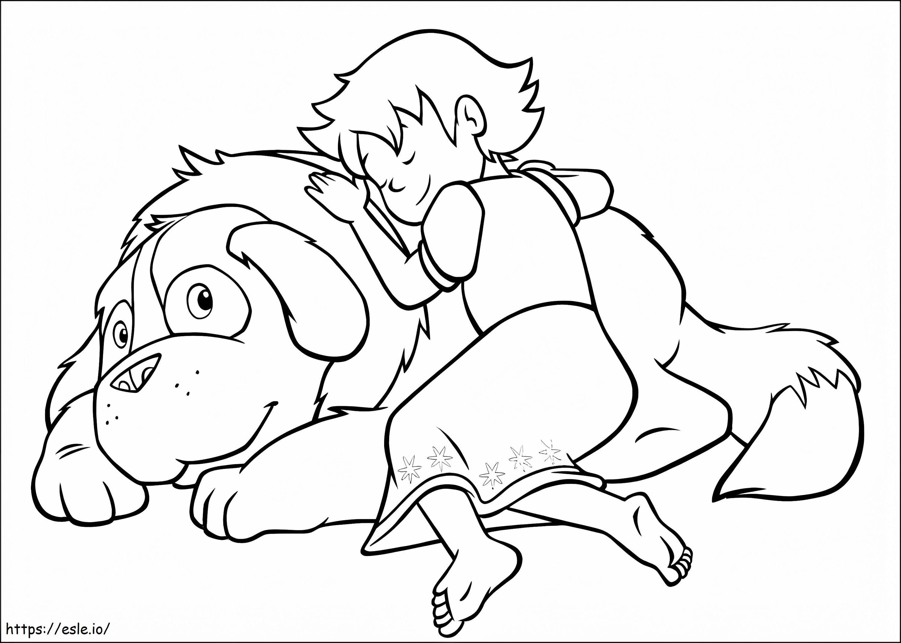 Heidi And Josef coloring page