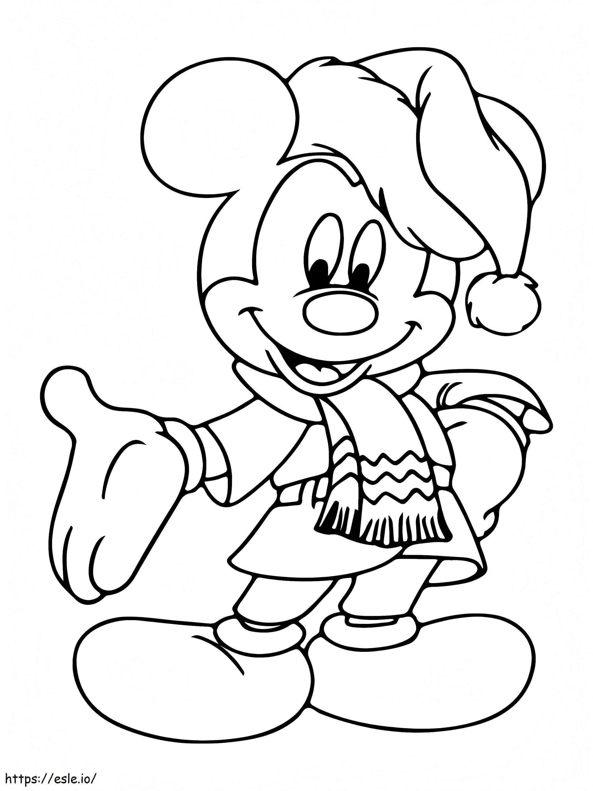 Christmas Disney Coloring 1 coloring page
