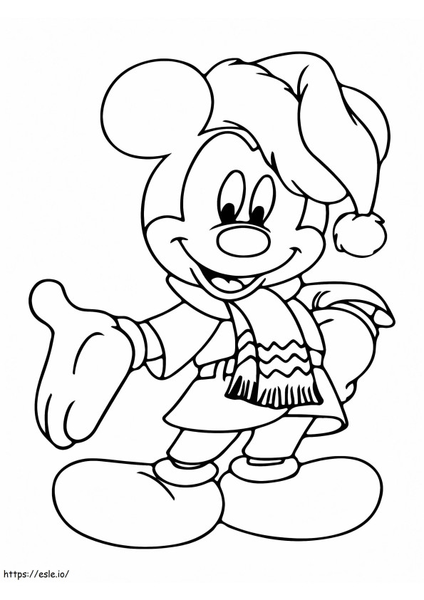 Christmas Disney Coloring 1 coloring page