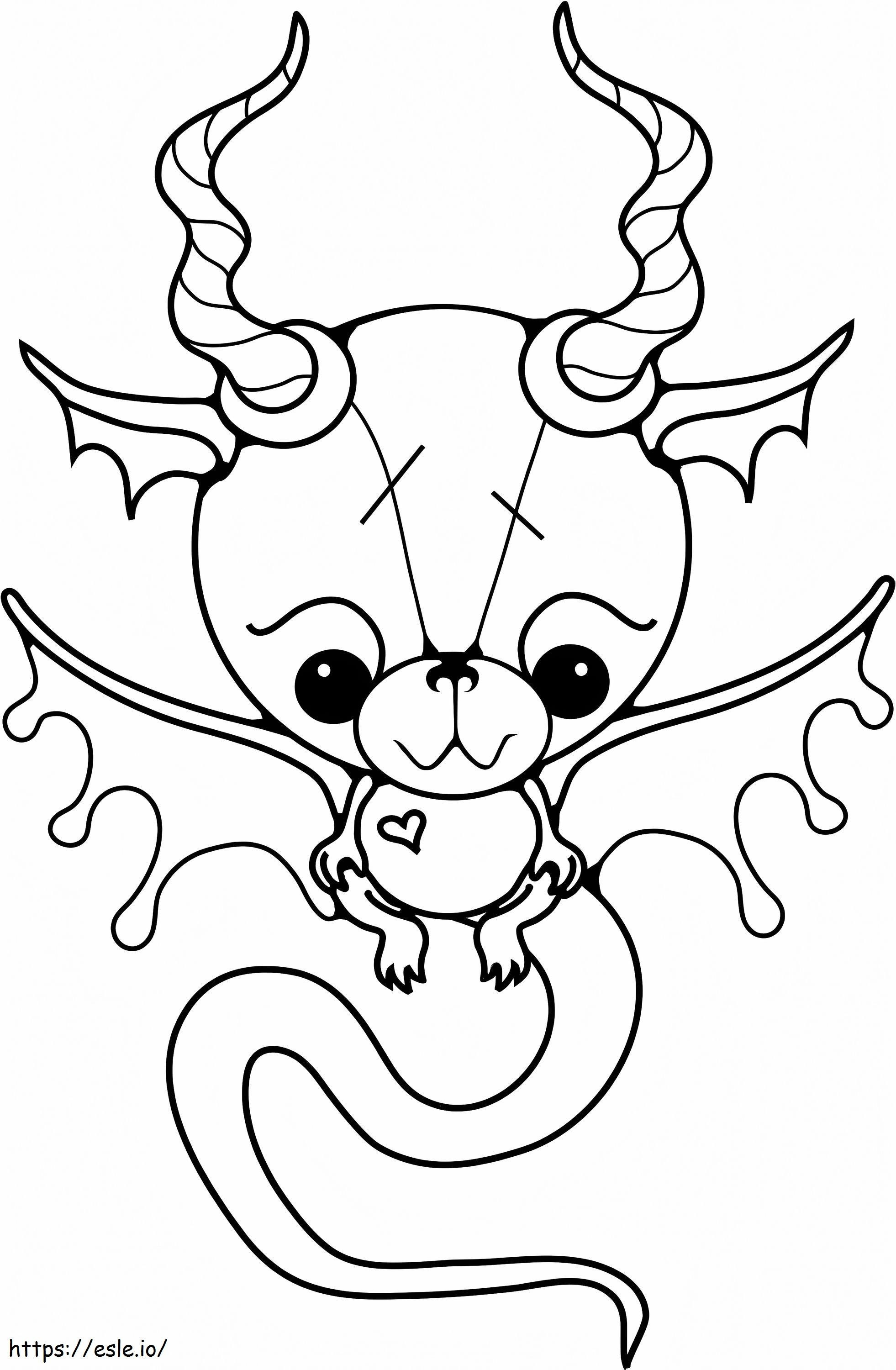 Dragon Baby coloring page