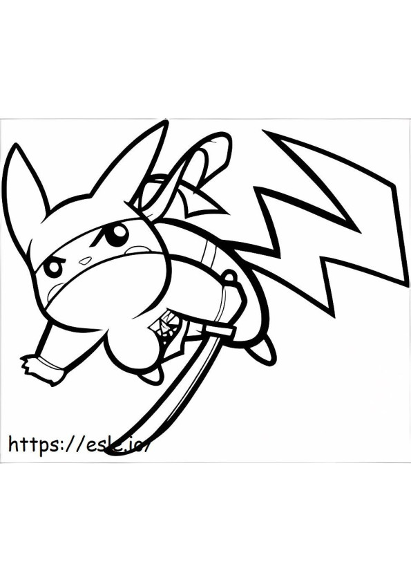 Ninja Pikachu