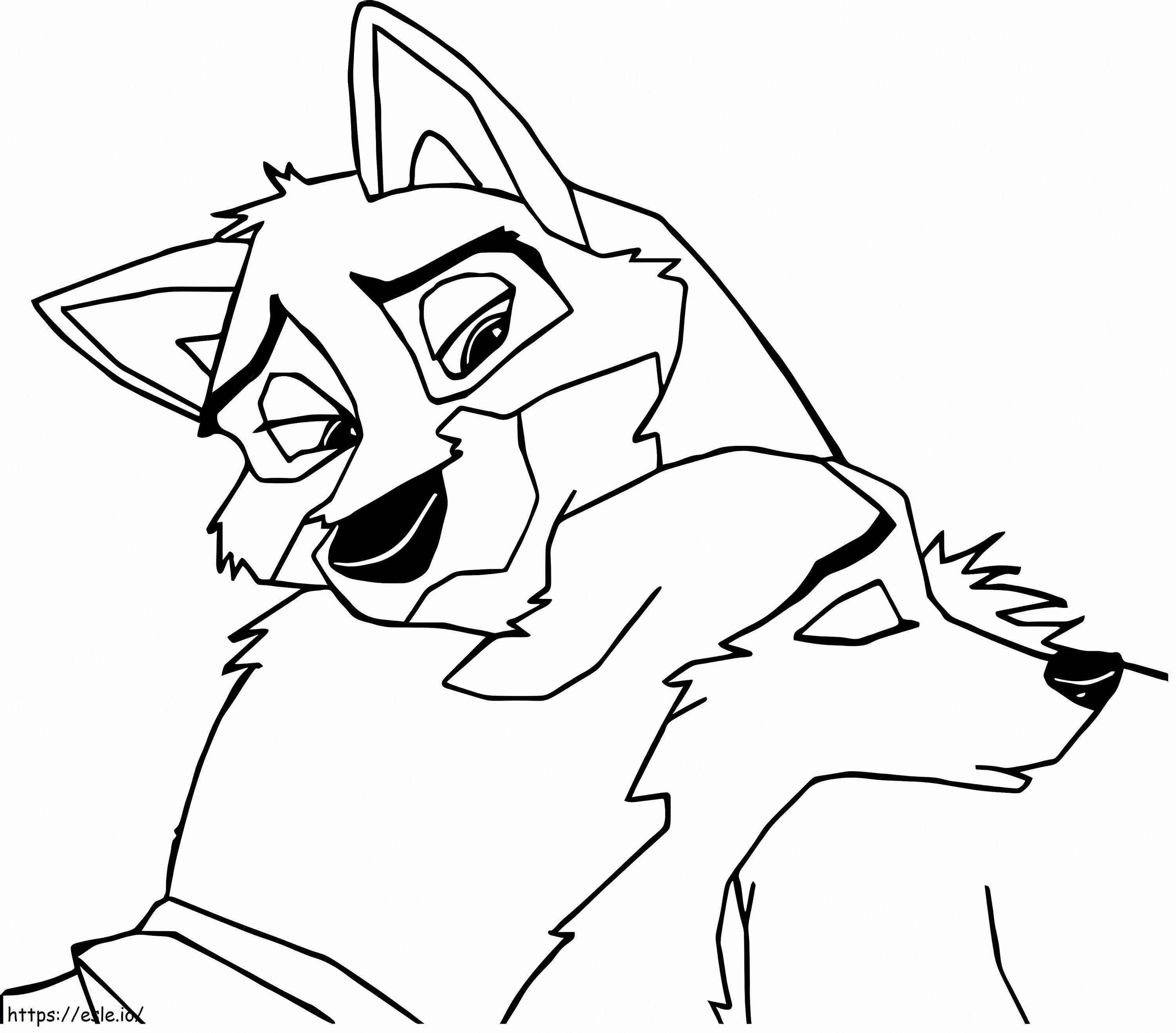 Balto With Jenna coloring page