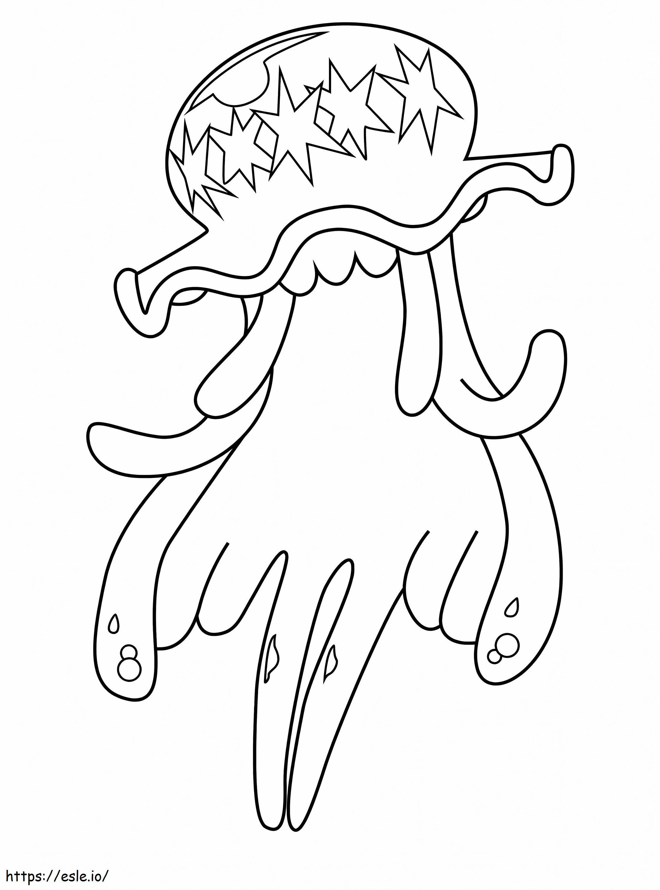 Nihilego In Legendary Pokemon coloring page