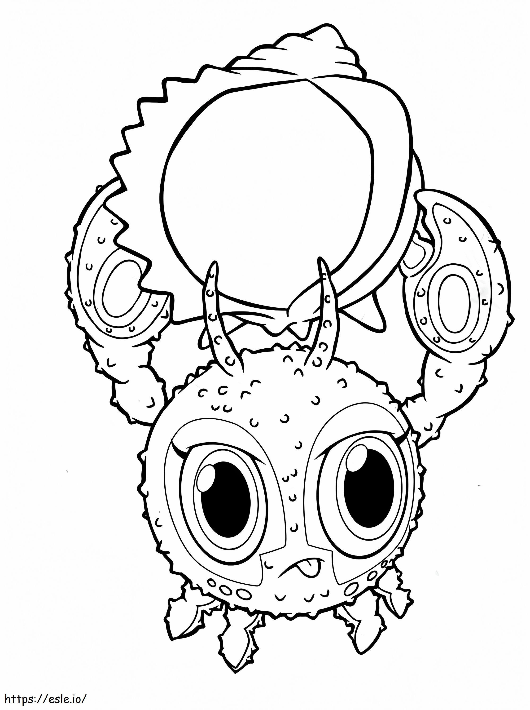 Adorable Zoobles Coloring Page