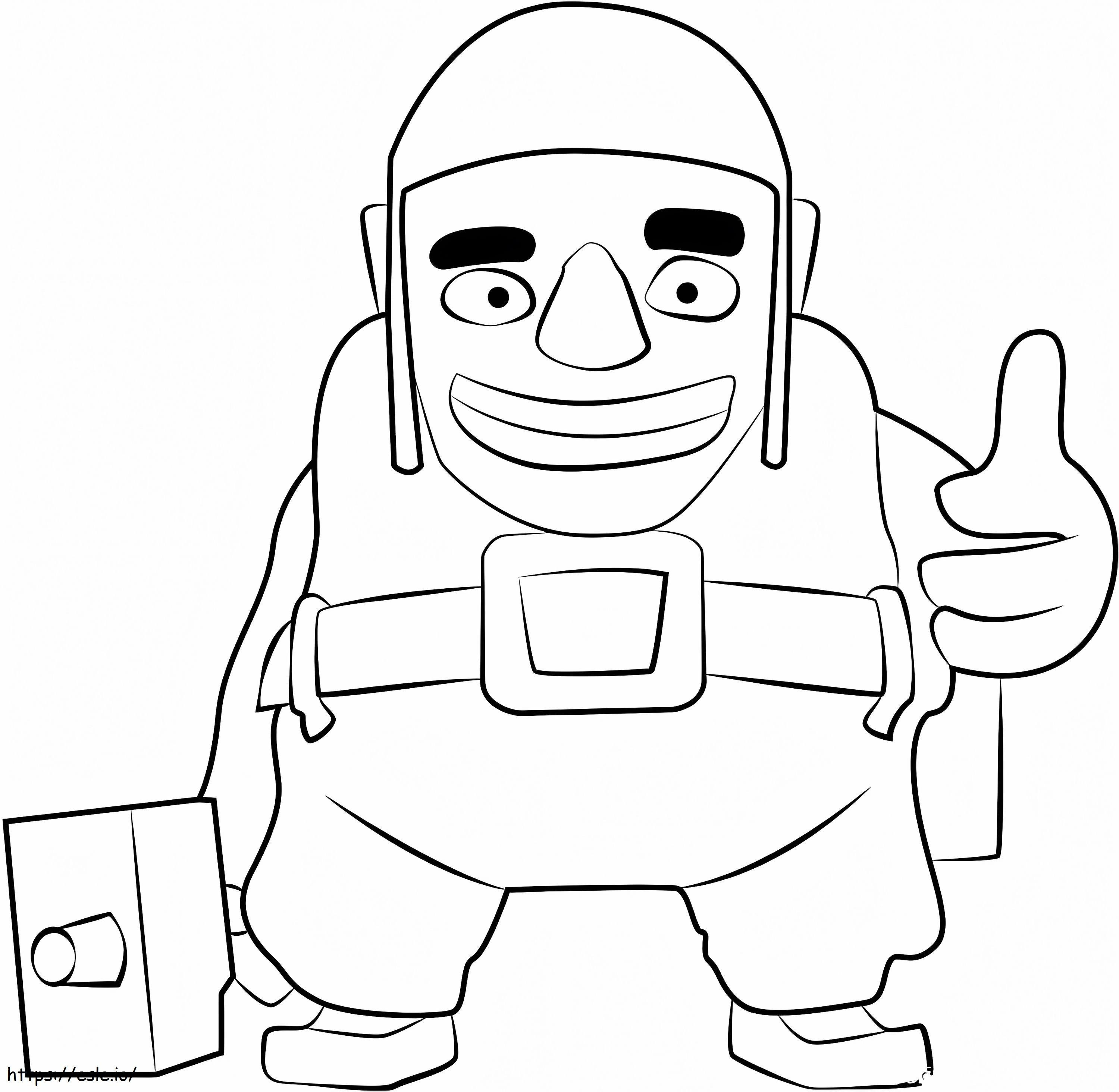 Constructor coloring page