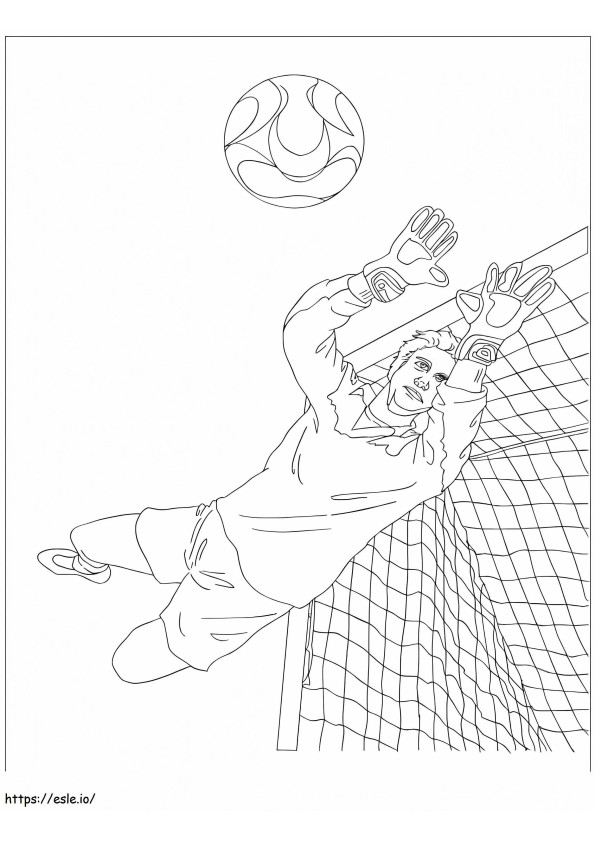 David De Gea Catches The Ball