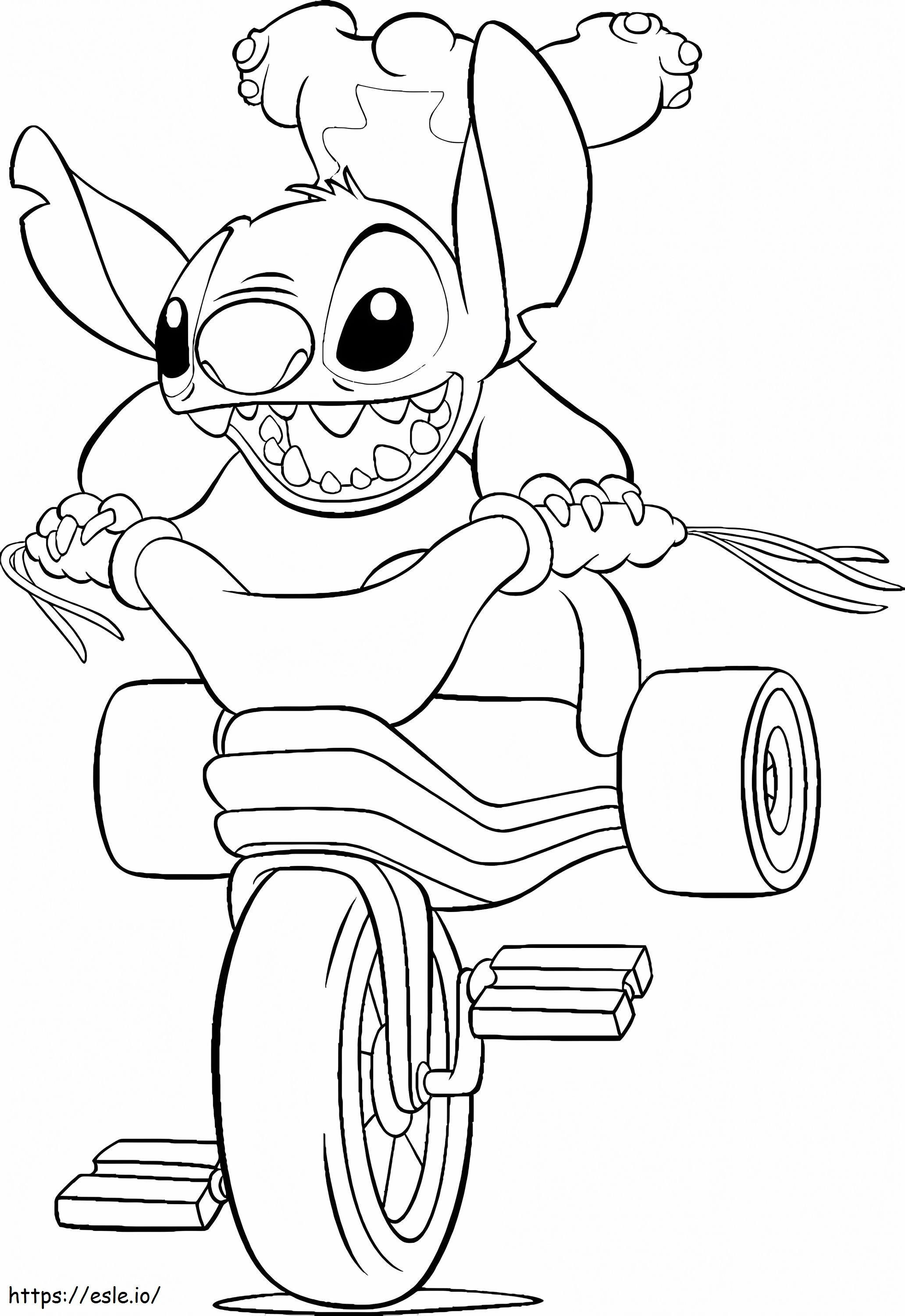 Stitch 6 coloring page