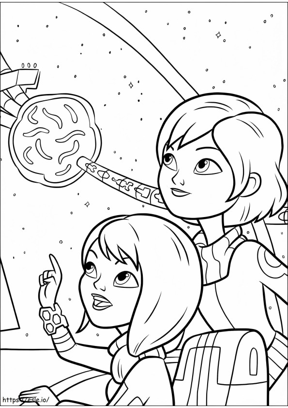 Miles From Tomorrowland 6 coloring page