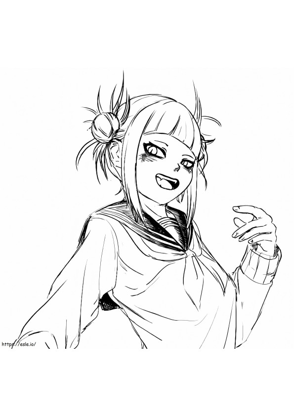 Himiko Toga souriant